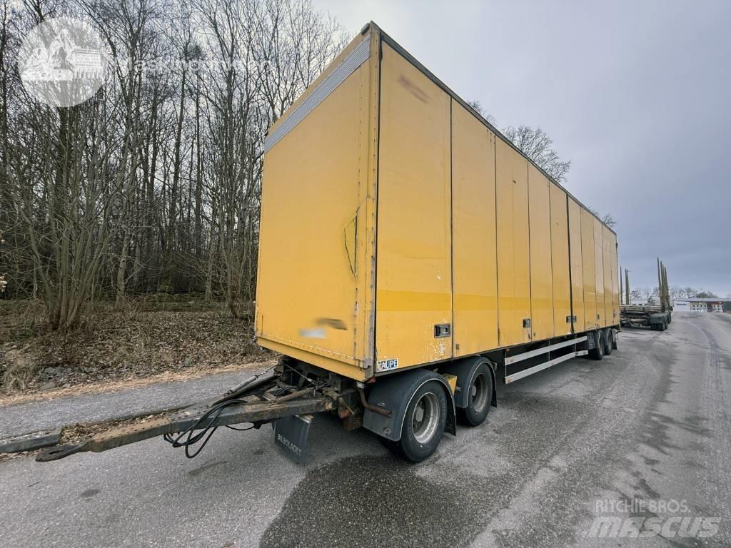 Kaupe 4 UT PE 126 Dobozos pótkocsik
