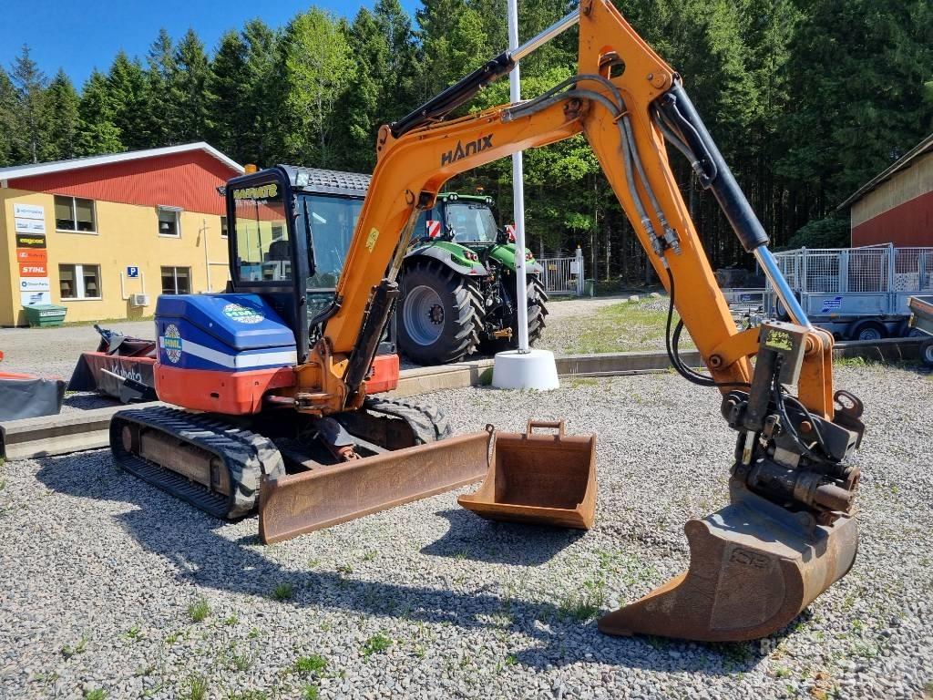 Hanix H 55 DR Mini kotrók < 7t