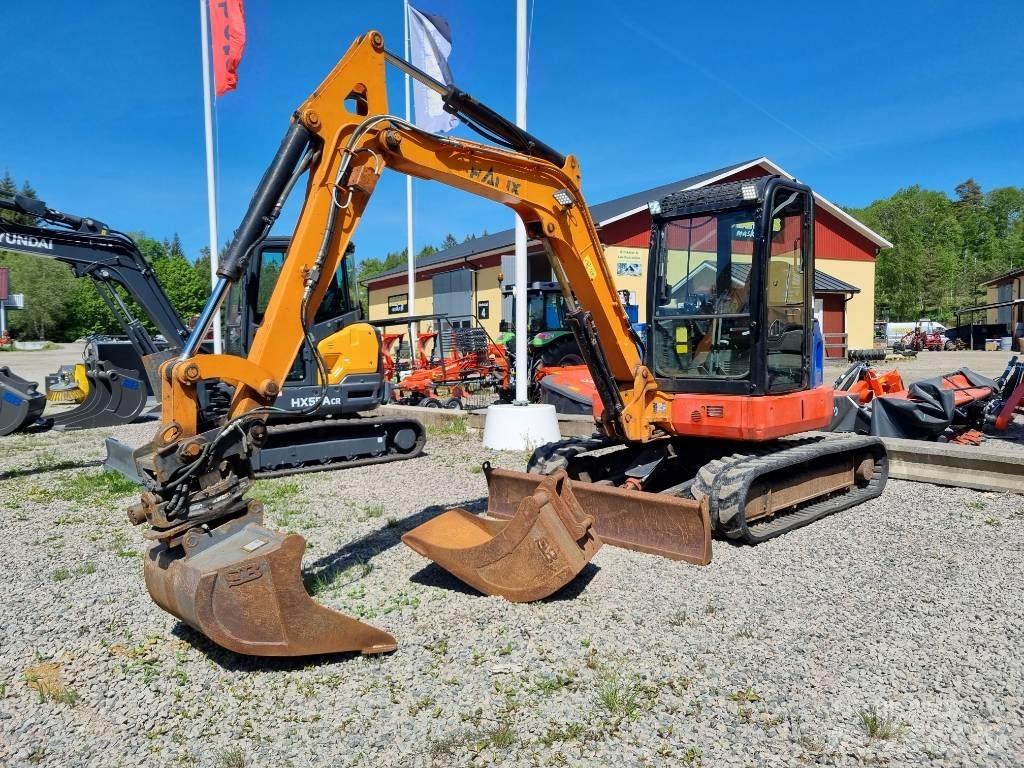 Hanix H 55 DR Mini kotrók < 7t