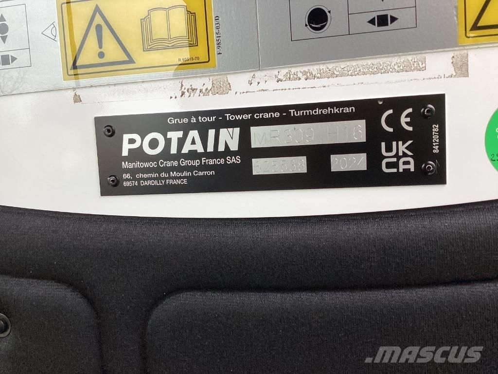 Potain MR309-H16 Torony daruk