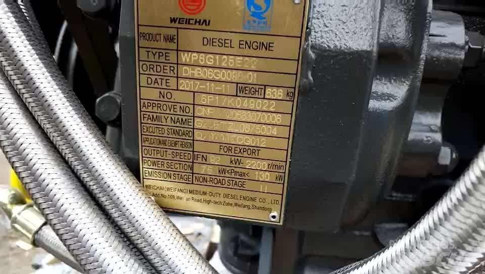 Weichai WP6G125E22 Motorok