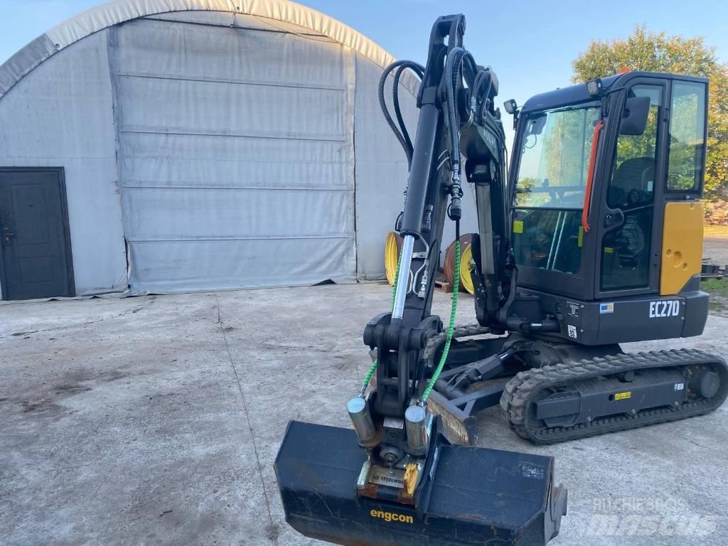 Volvo EC 27 D Mini kotrók < 7t