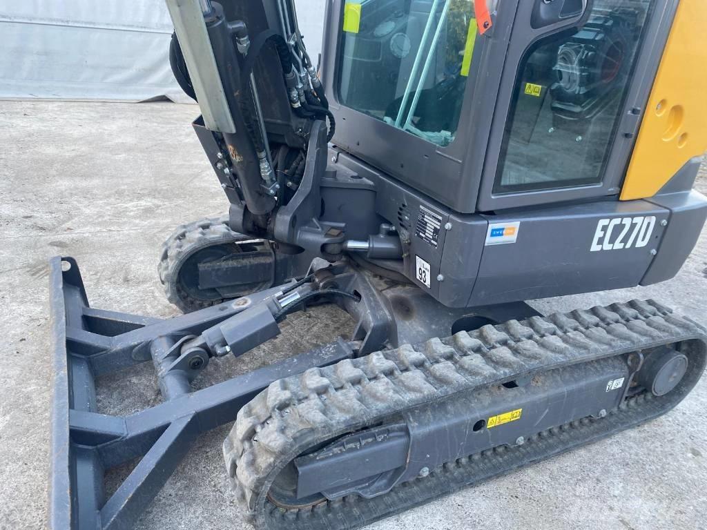 Volvo EC 27 D Mini kotrók < 7t