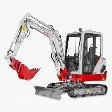 Takeuchi TB225 Mini kotrók < 7t