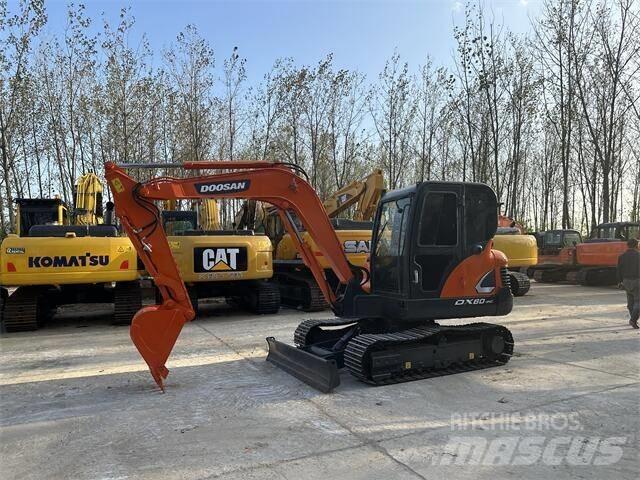 Doosan DX 60 Mini kotrók < 7t