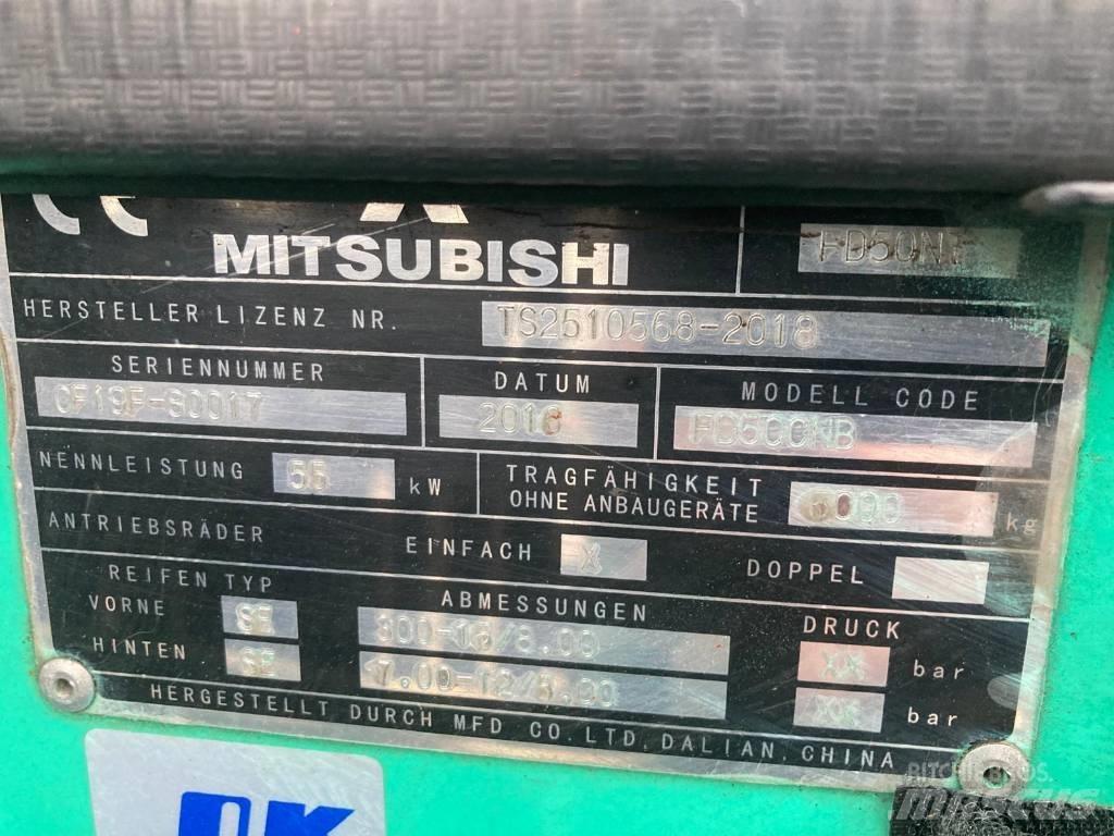 Mitsubishi FD50NT Dízel targoncák
