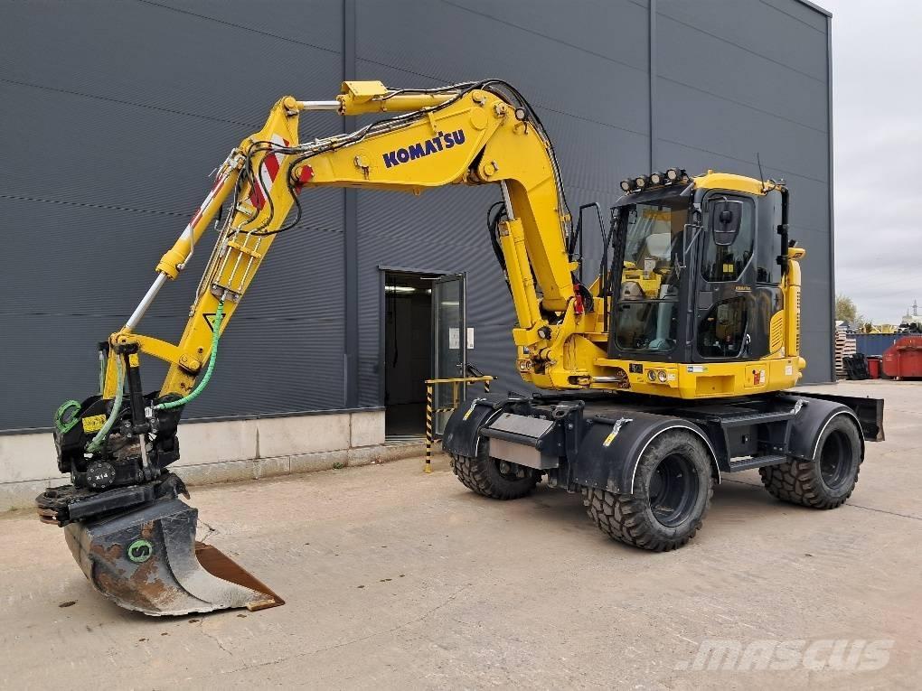 Komatsu PW138MR-11E0 Gumikerekes kotrók