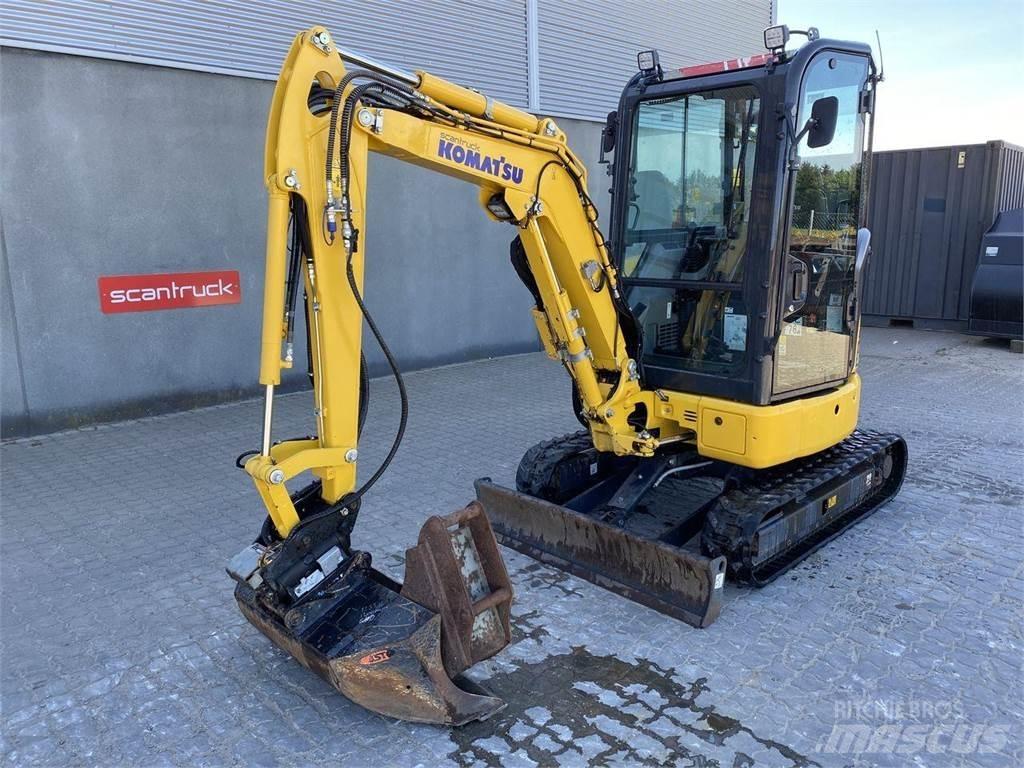 Komatsu PC24MR-5 Gumikerekes kotrók