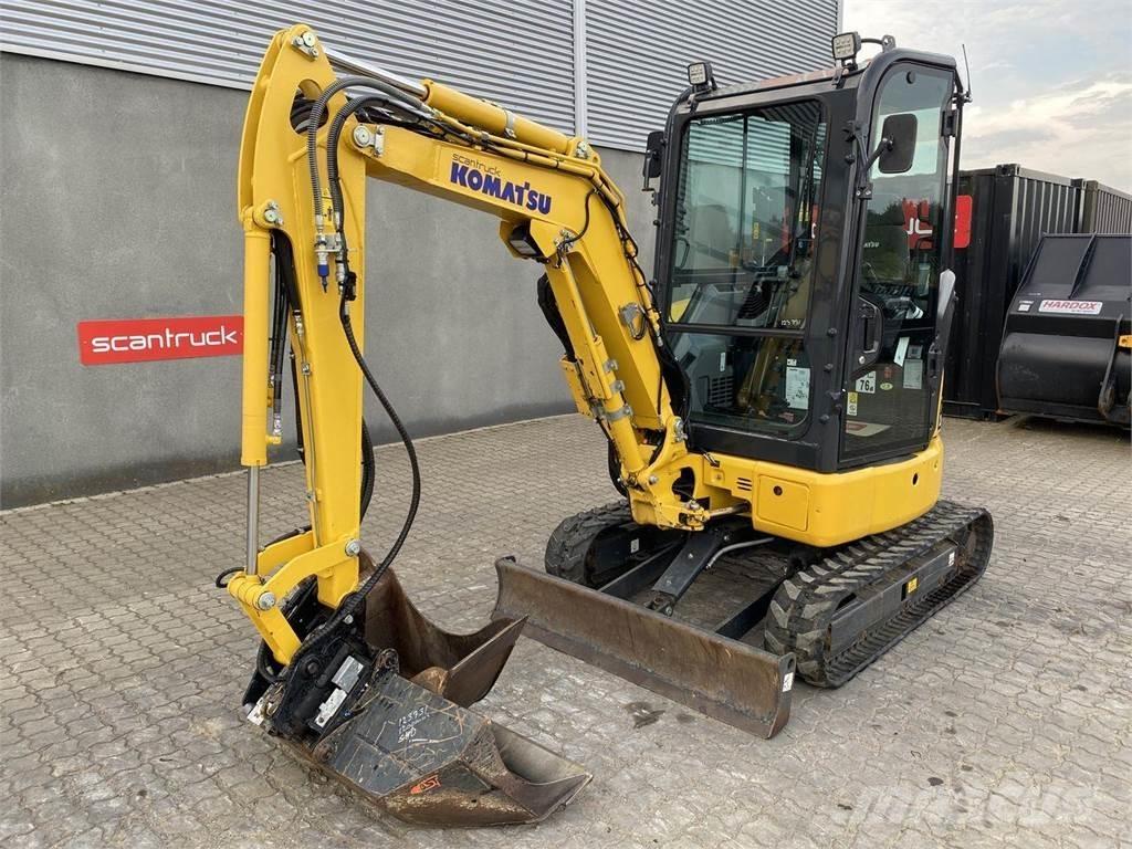 Komatsu PC24MR-5 Gumikerekes kotrók