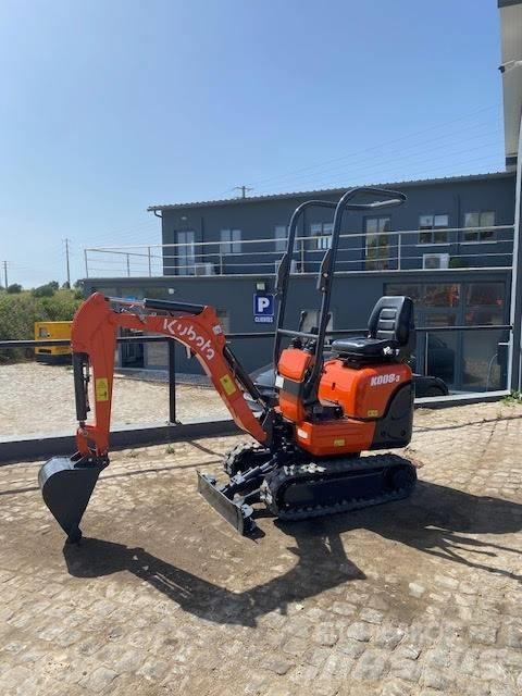 Kubota K 008-3 Mini kotrók < 7t