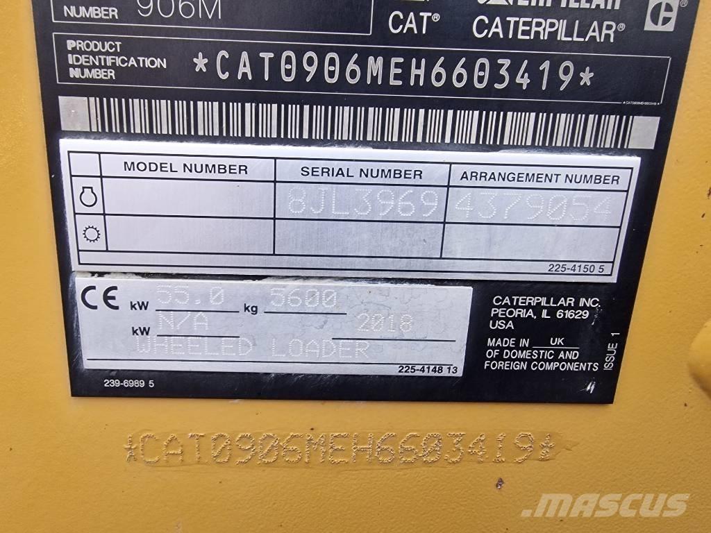 CAT 906 M Klima Gumikerekes homlokrakodók