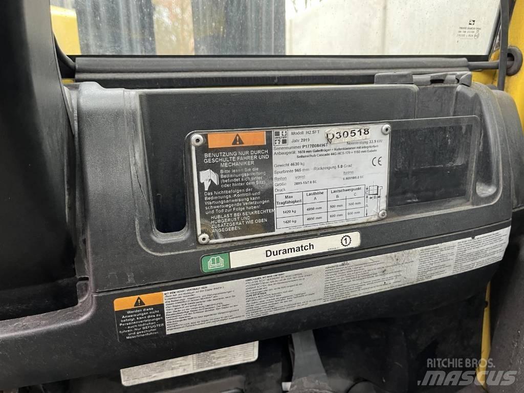 Hyster H2.5FT Dízel targoncák