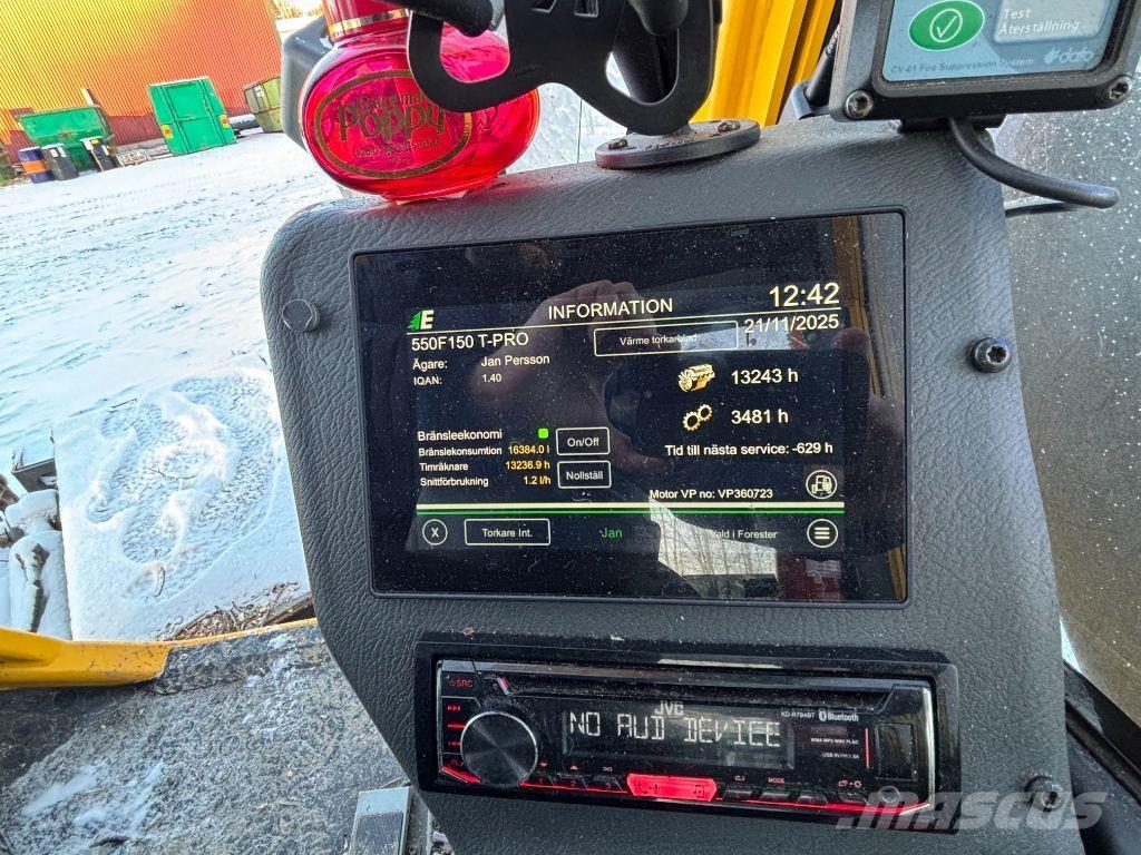 Eco Log 550 T-pro Betakarítók