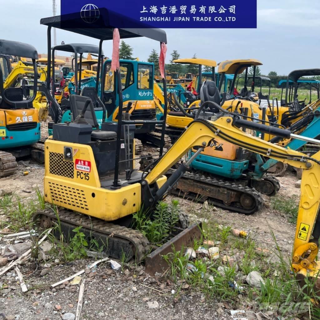 Komatsu PC 15 Lánctalpas kotrók