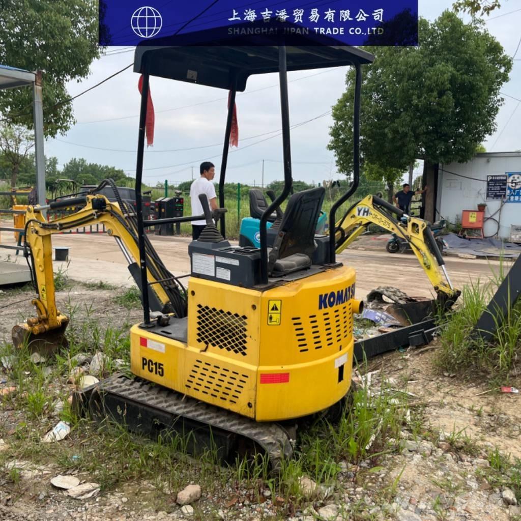 Komatsu PC 15 Lánctalpas kotrók