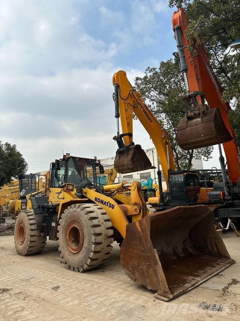 Komatsu WA 470-6 Gumikerekes homlokrakodók