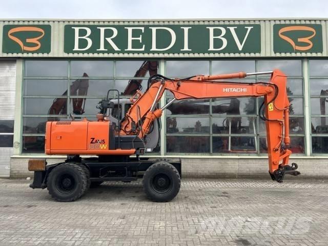 Hitachi ZX 130 W Gumikerekes kotrók