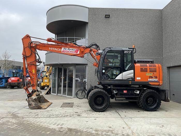 Hitachi ZX140W-6 Gumikerekes kotrók