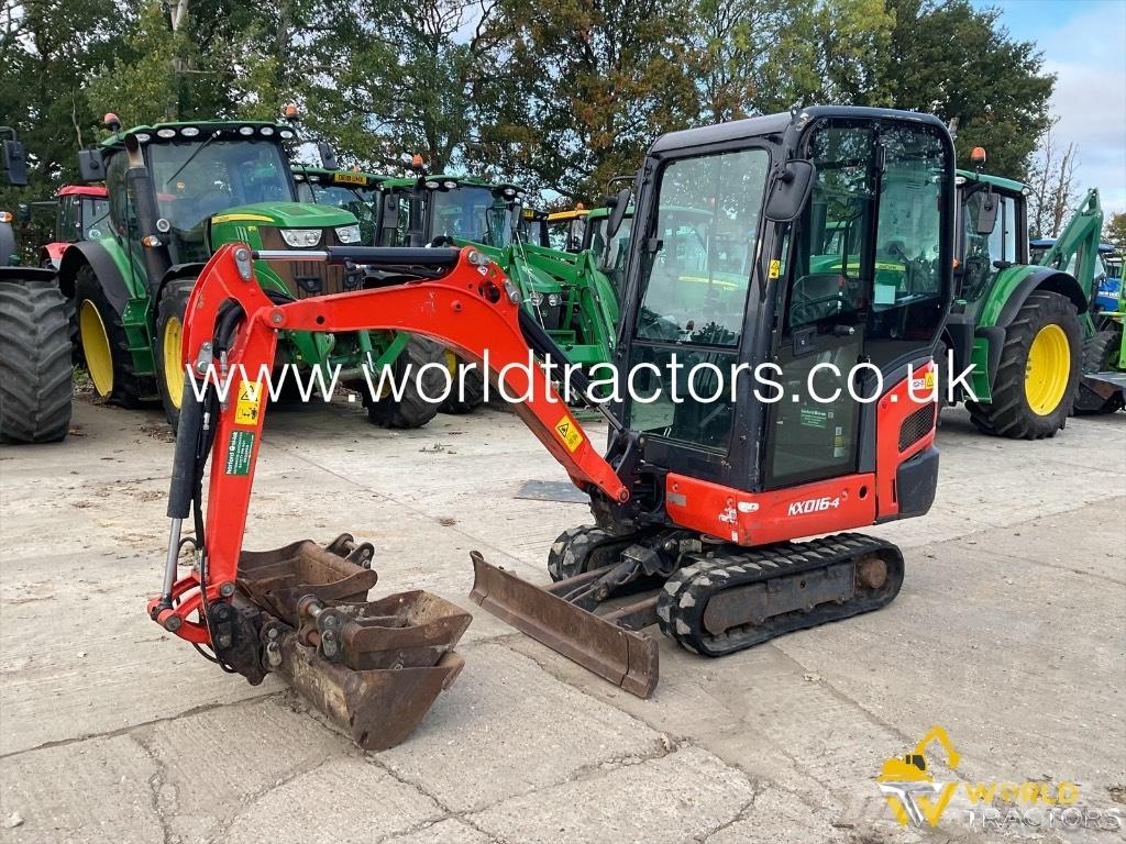 Kubota KX 016-4 Mini kotrók < 7t
