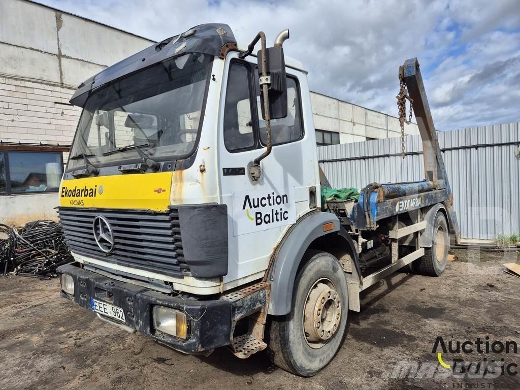 Mercedes-Benz 1722 Hidraulikus konténerszállító