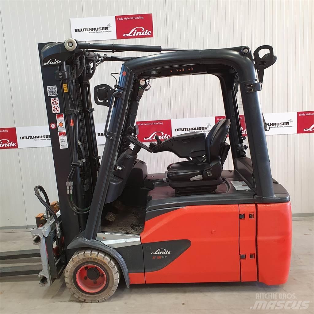 Linde E18L Elektromos targoncák