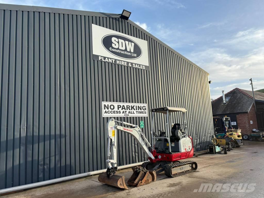 Takeuchi TB 216 Mini kotrók < 7t