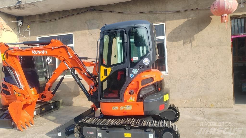 Kubota U 35 Mini kotrók < 7t