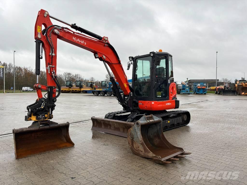 Kubota U55-4 Mini kotrók < 7t