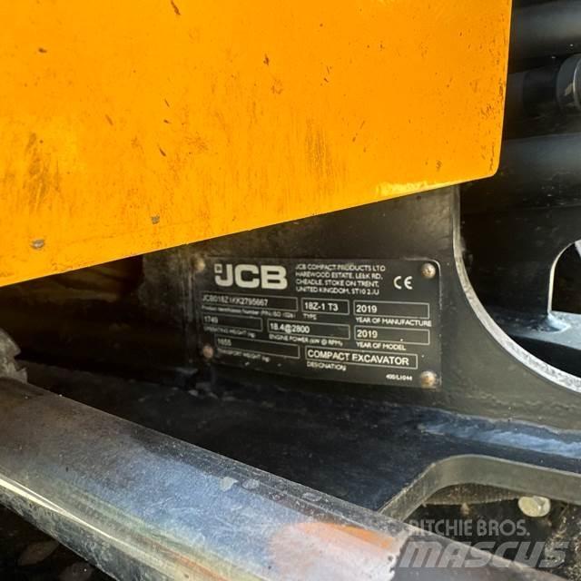 JCB 18Z-1 Mini kotrók < 7t