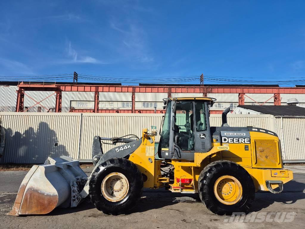 John Deere 544 K Gumikerekes homlokrakodók