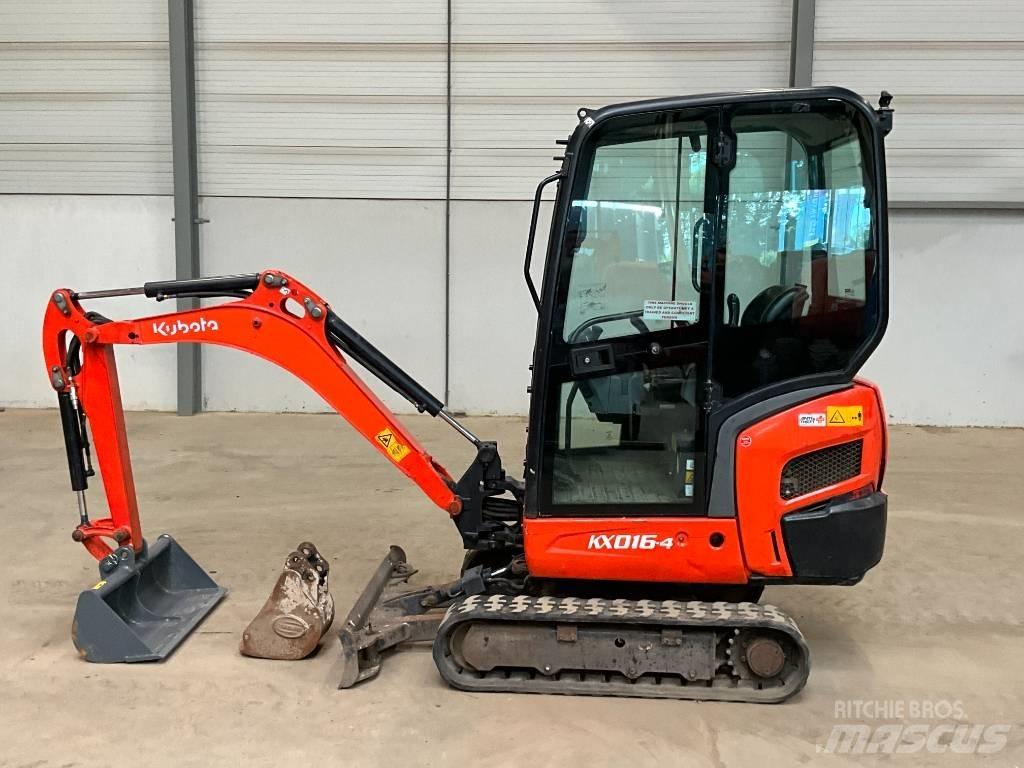 Kubota KX 016-4 Mini kotrók < 7t