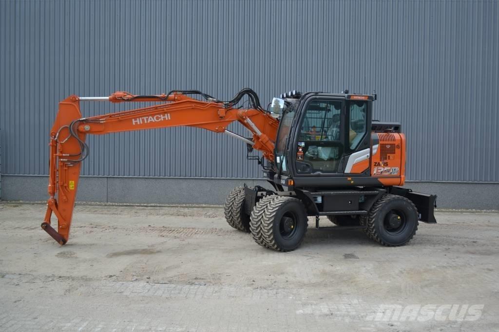 Hitachi ZX135W-7 Gumikerekes kotrók