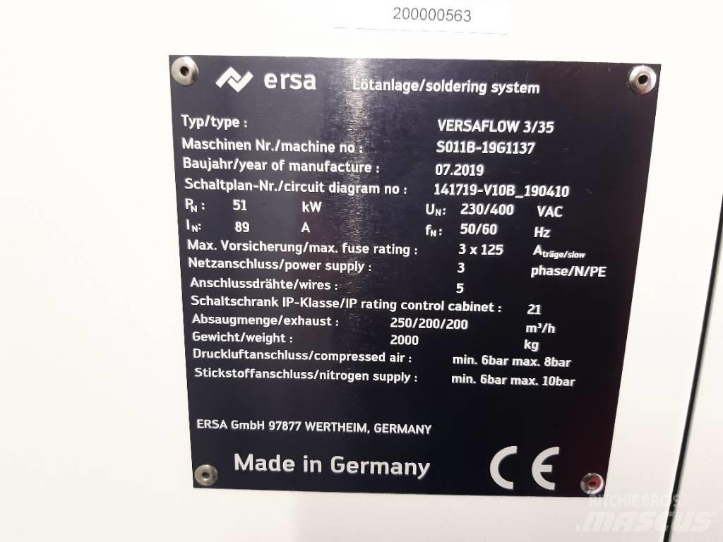  Ersa VERSAFLOW 3/35 Építőipar - Egyebek