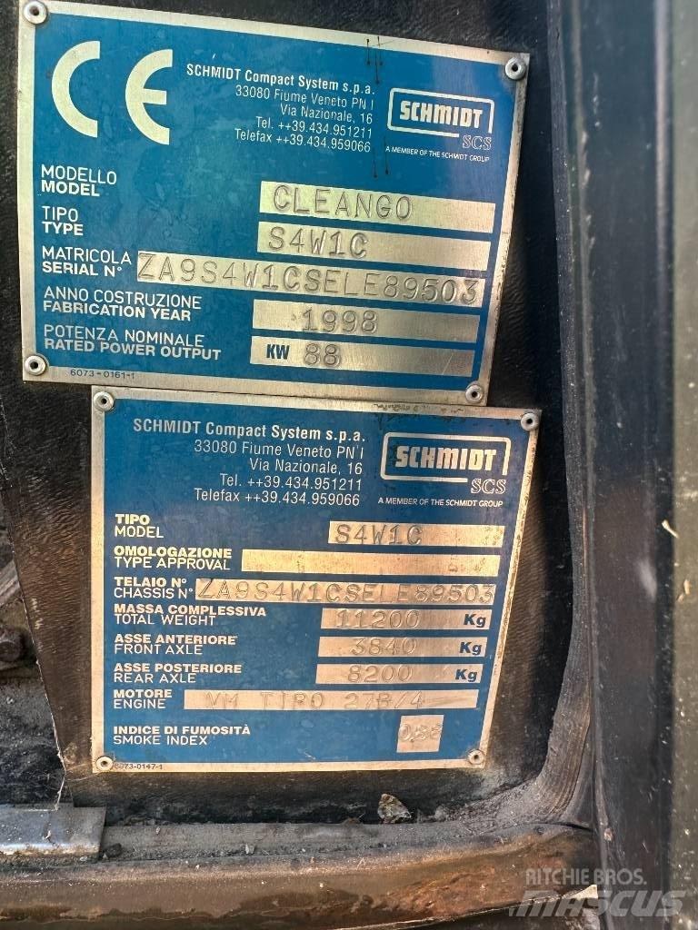 Schmidt Cleango Úttakarító gépek
