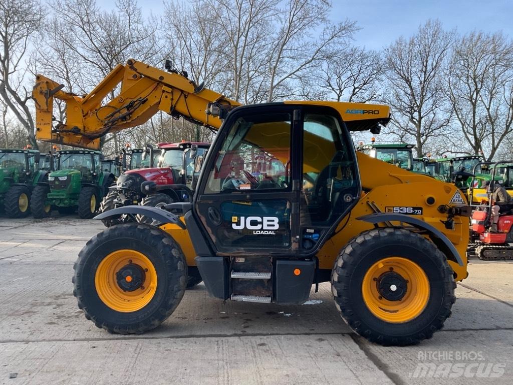 JCB 536-70 AGRI PRO Teleszkópos mezőgazdasági rakodók