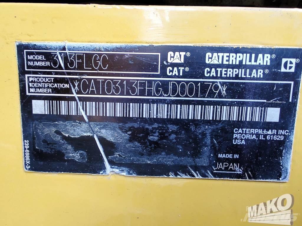 CAT 313 Lánctalpas kotrók