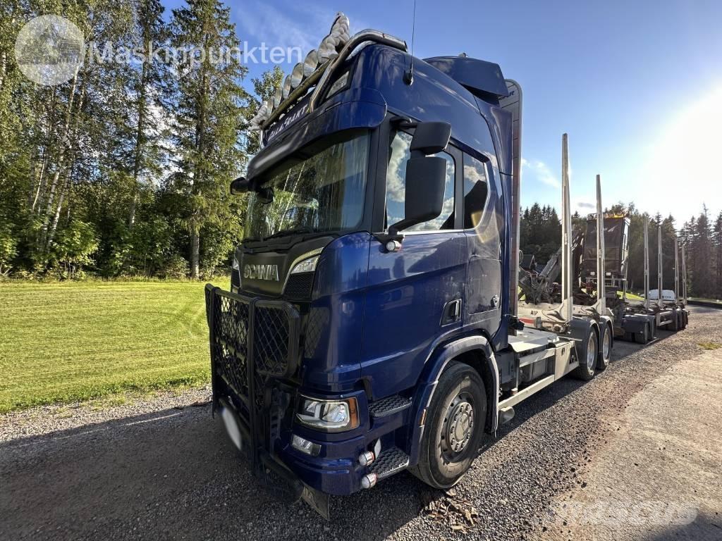 Scania R 650 Rönkszállító teherautók