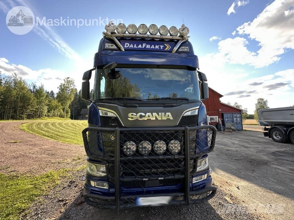 Scania R 650 Rönkszállító teherautók