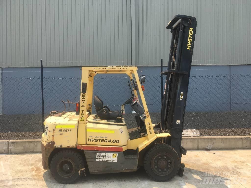 Hyster H4.00DX Gázüzemű targoncák