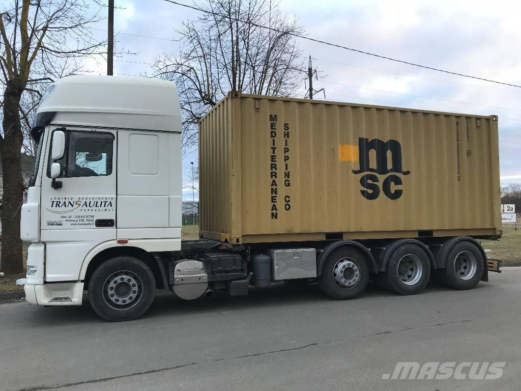 DAF 105XF460 Konténer keretes / Konténeres teherautók