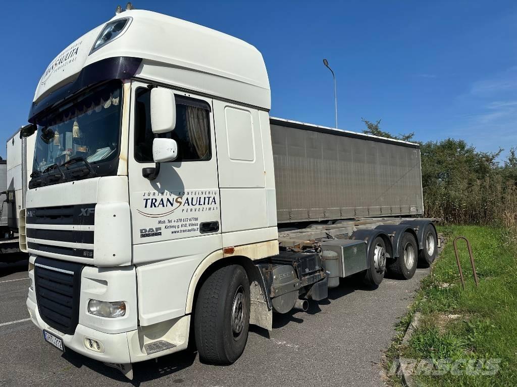 DAF 105XF460 Konténer keretes / Konténeres teherautók