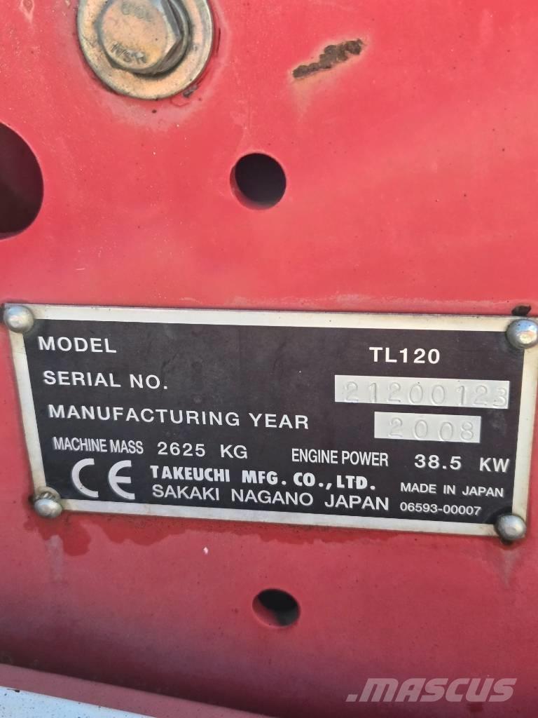 Takeuchi TL120 Kompaktrakodók
