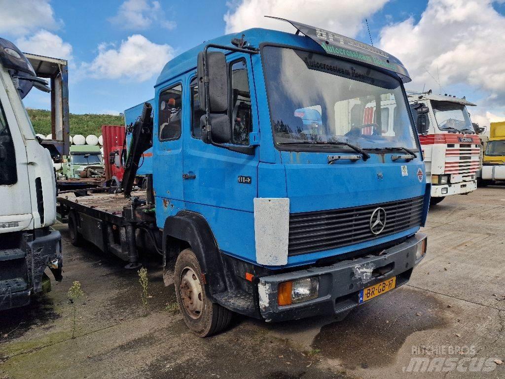 Mercedes-Benz 814 Platós / Ponyvás teherautók