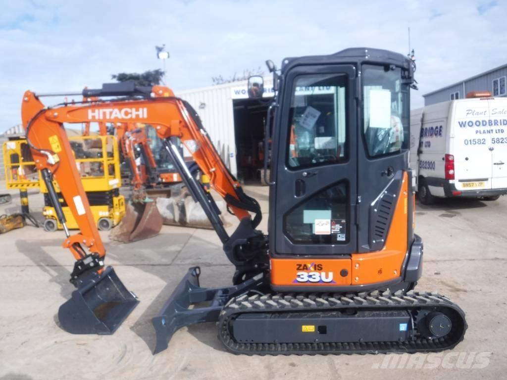 Hitachi ZX 33 U-6 Mini kotrók < 7t
