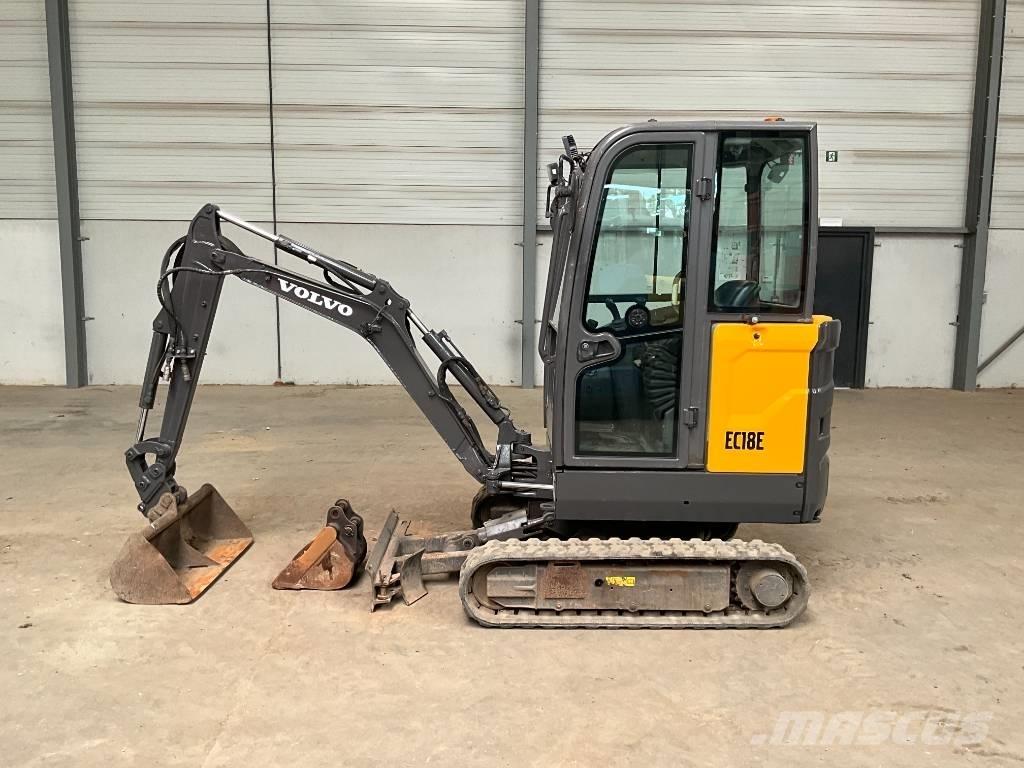 Volvo EC 18 E Mini kotrók < 7t