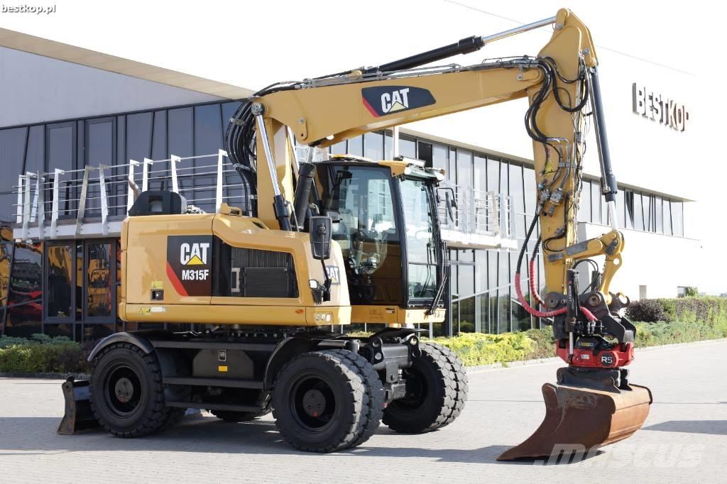 CAT M 315 F Gumikerekes kotrók