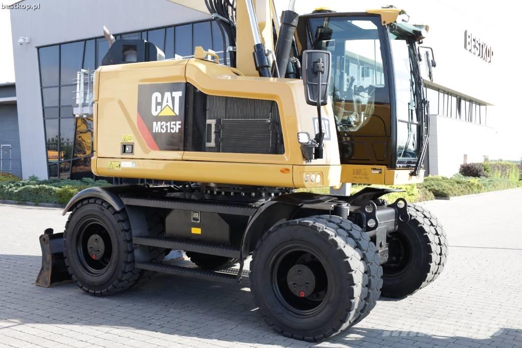 CAT M 315 F Gumikerekes kotrók