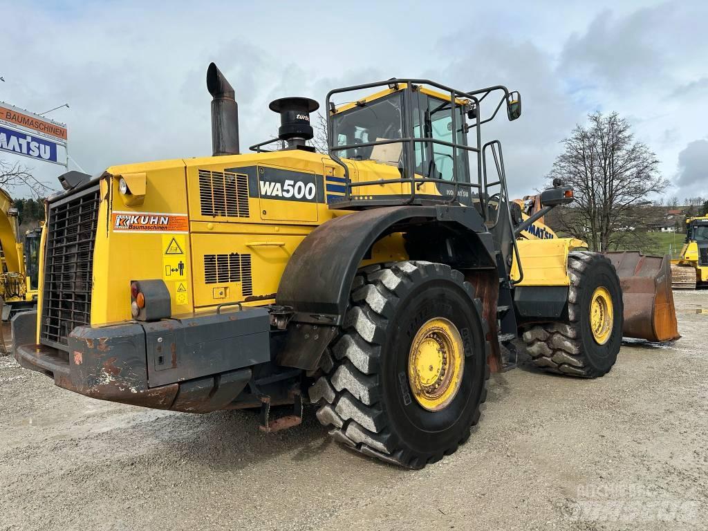 Komatsu WA 500-7 Gumikerekes homlokrakodók