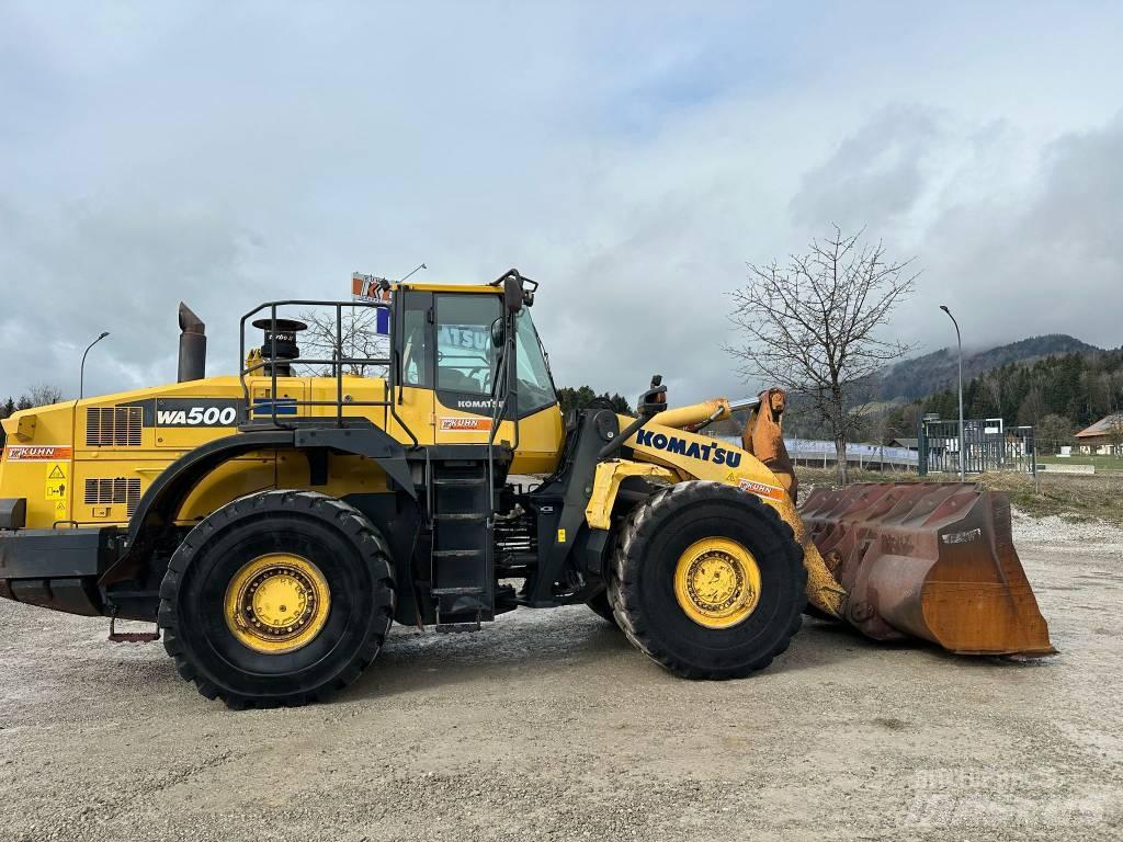 Komatsu WA 500-7 Gumikerekes homlokrakodók