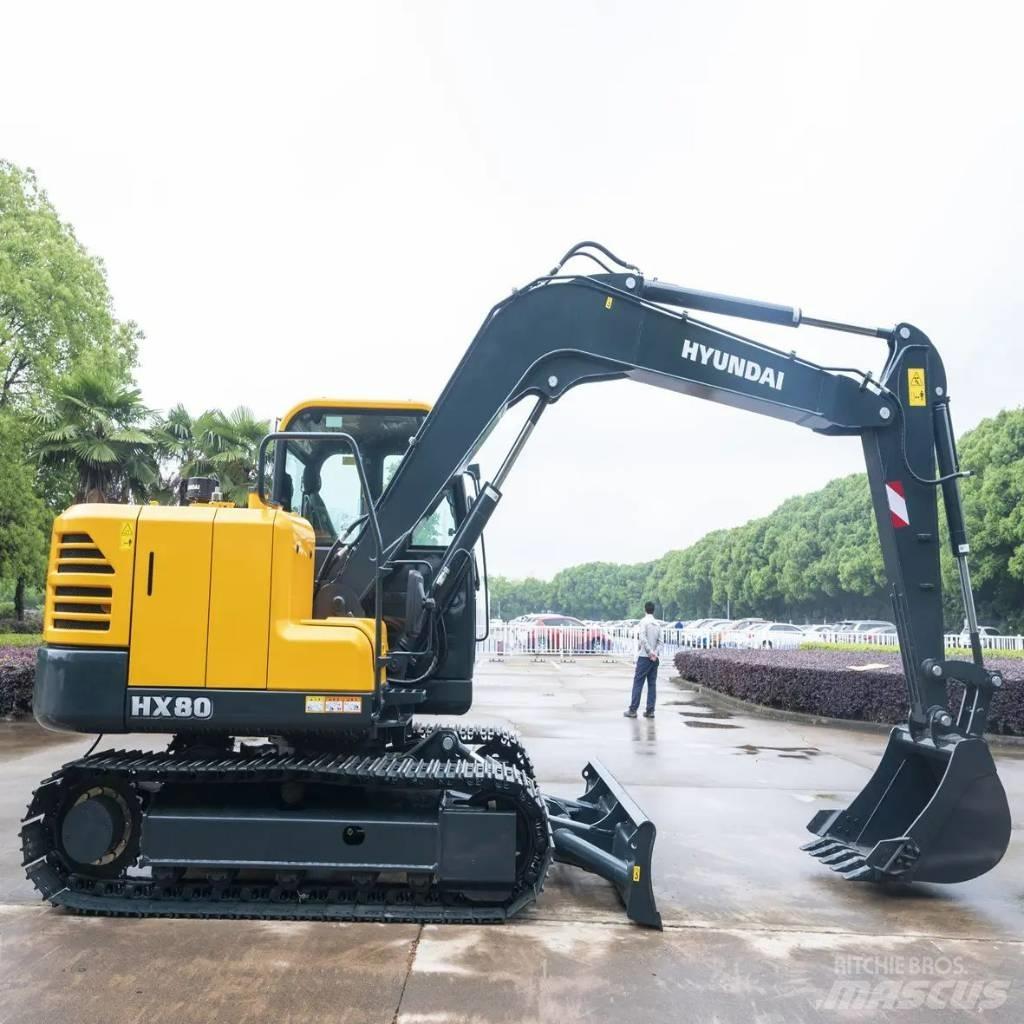 Hyundai HX80 Közepes (midi) kotrók 7 t - 12 t